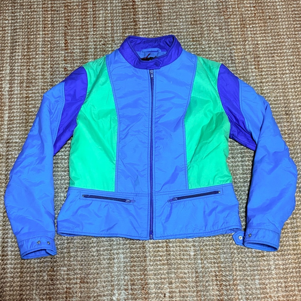 Vintage Colorblock Women's Jacket